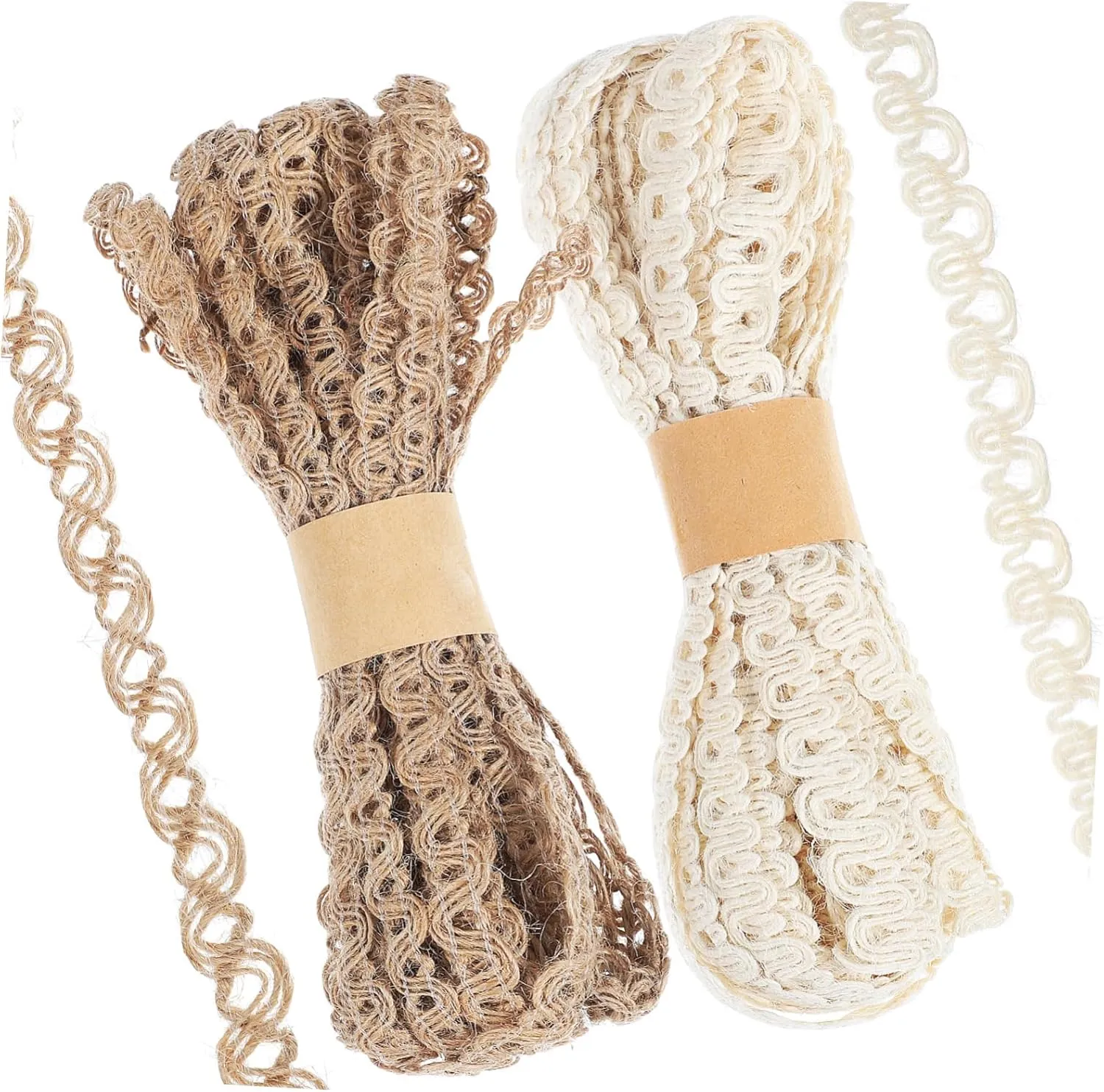 10m Linen Roll Jute Burlap String for Crafts Elegant Flower Bouquet Packaging Ribbon