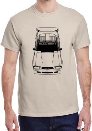 1987-93 Saleen 5.0 Mustang Foxbody Convertible Design Classic Print Tshirt