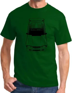 1987-93 Saleen 5.0 Mustang Foxbody Convertible Design Classic Print Tshirt