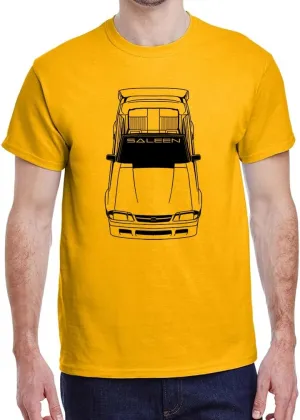 1987-93 Saleen 5.0 Mustang Foxbody Convertible Design Classic Print Tshirt