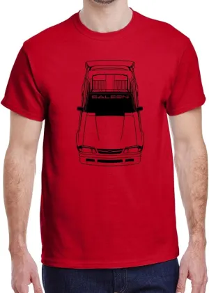 1987-93 Saleen 5.0 Mustang Foxbody Convertible Design Classic Print Tshirt