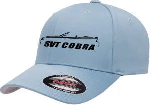 1994-98 Ford SVT Cobra Mustang Convertible Classic Outline Design Flexfit 6277 Athletic Baseball Fitted Hat Cap