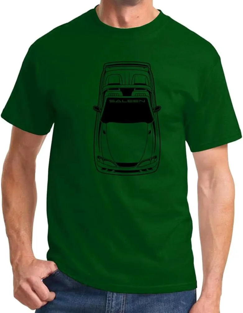 1994-98 Saleen Mustang Convertible Design Classic Print Tshirt