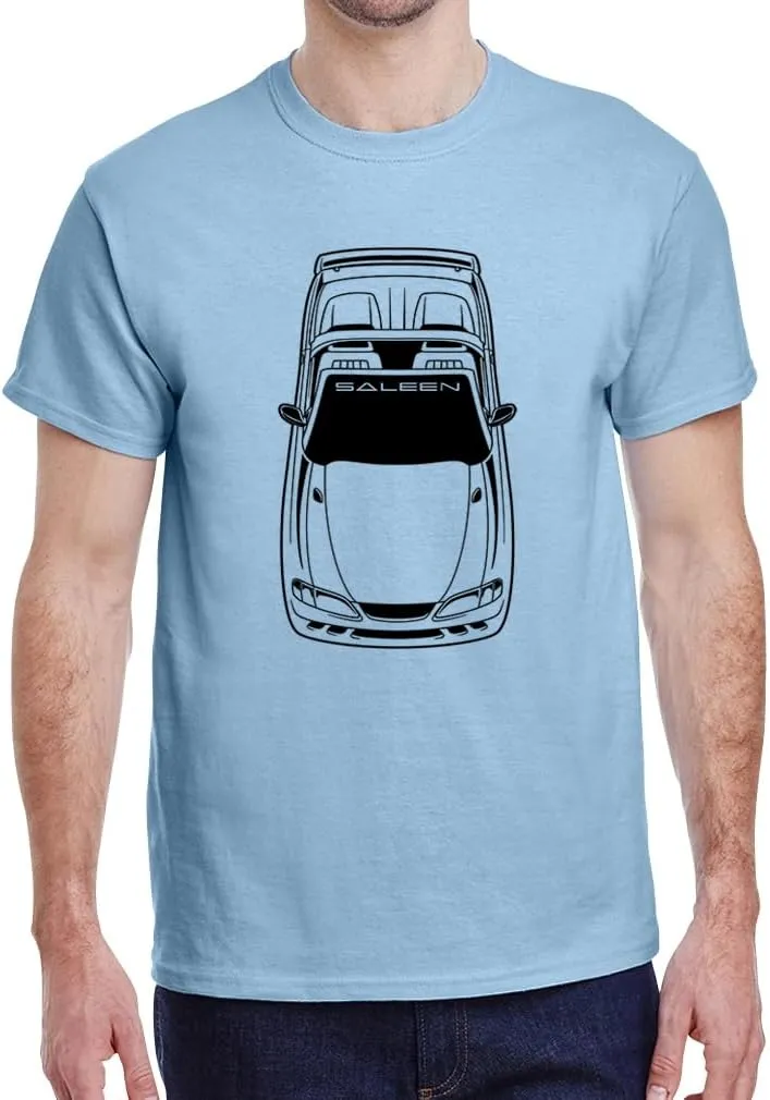 1994-98 Saleen Mustang Convertible Design Classic Print Tshirt