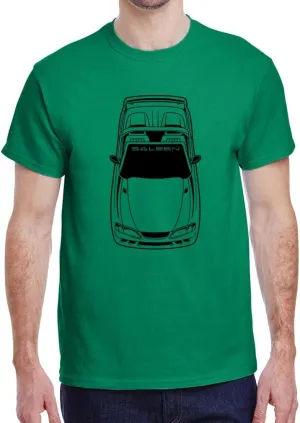1994-98 Saleen Mustang Convertible Design Classic Print Tshirt