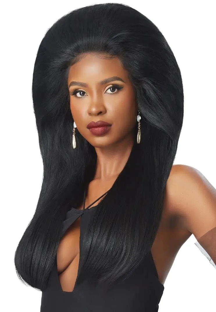 [2 Pack Deal] Outre Velvet 100% Remi Human Yaki Weaving 8" (4, 2 Packs)