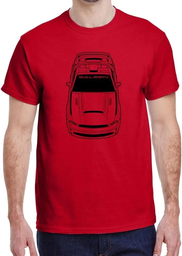 2010 2011 Saleen Mustang S302 Convertible Design Classic Print Tshirt