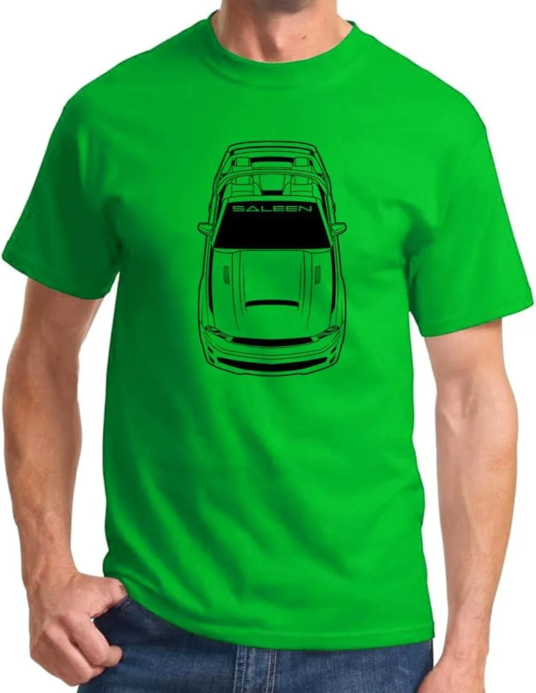 2010 2011 Saleen Mustang S302 Convertible Design Classic Print Tshirt