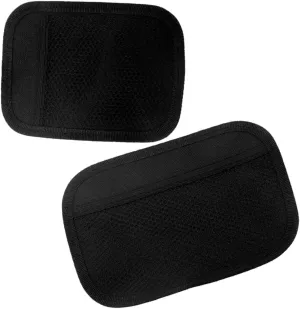 2pcs Car Interior Storage Bag Antislip Mesh Pocket Organizer for Phones Gadgets Space Saving Adhesive Pouch for Car Seat Gap Easy Installation Accessory for Vehicles