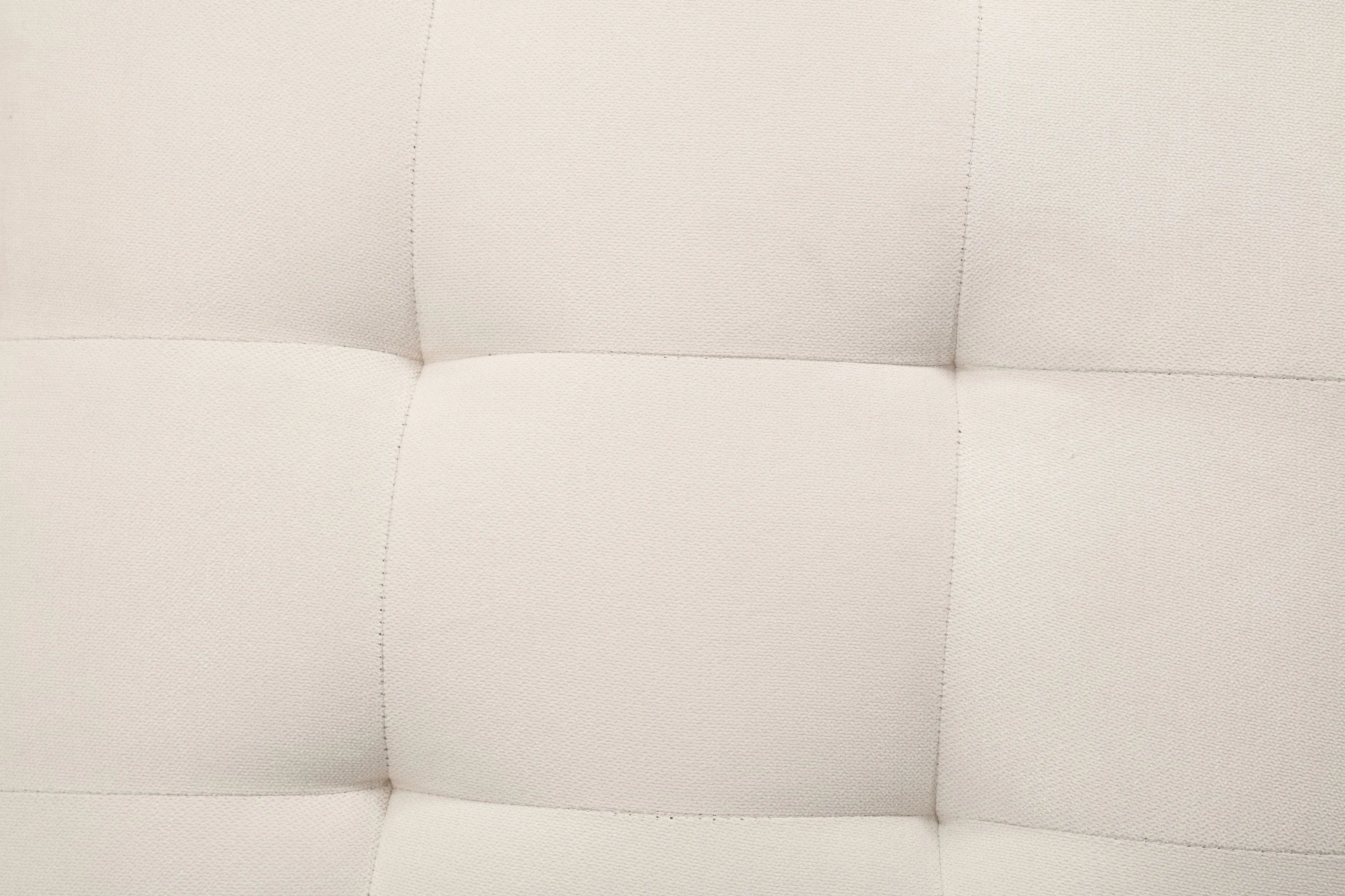 3 Fold Sofa Convertible Futon Couch sleeper sofabed Space saving loveseat Dark Gray & Light Gray & Beige