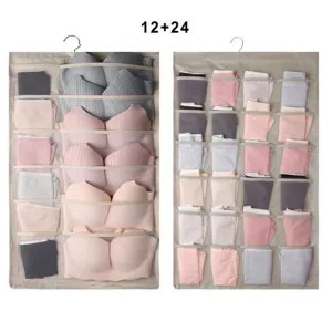 36 Grids Hanging Wardrobe Underwear Garments Organizer