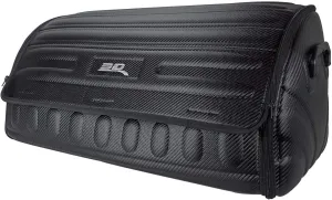 3D MAXpider Handy Trunk Organizer with Lid (Black) - Large Capacity, Waterproof, Foldable, Compatible with SUV, Sedan, and Tools (Carbon Fiber, 27.5"x12"x12.5")