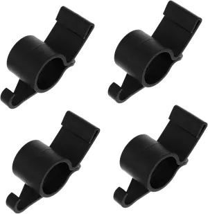 4Pcs Car Trunk Hooks Portable Umbrella Holder Multi Purpose Organizer for Trunk Storage Simple Clip Design for Umbrella Handbag Fishing Rod Easy Installation
