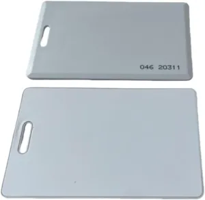 50pcs 26 bit Close to CR80 Card, Compatible with ISOProx 1386 1326 H10301 Format Card Reader., Suitable for The vast Majority of Access Control Systems (5.4 x 8.6 x 0.19 CM Thick Card with Holes)