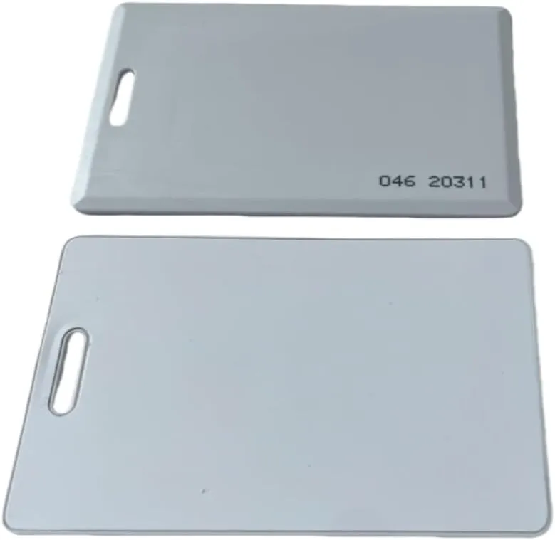 50pcs 26 bit Close to CR80 Card, Compatible with ISOProx 1386 1326 H10301 Format Card Reader., Suitable for The vast Majority of Access Control Systems (5.4 x 8.6 x 0.19 CM Thick Card with Holes)