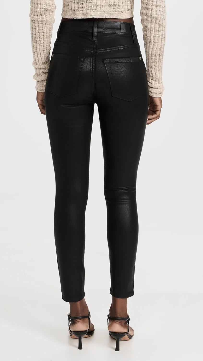7 For All Mankind Women's High-Waisted Ankle-Skinny Jeans