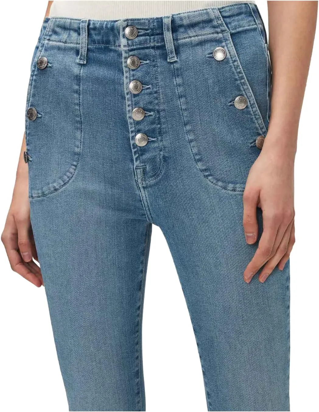 7 For All Mankind Women's Portia Floral Jeans