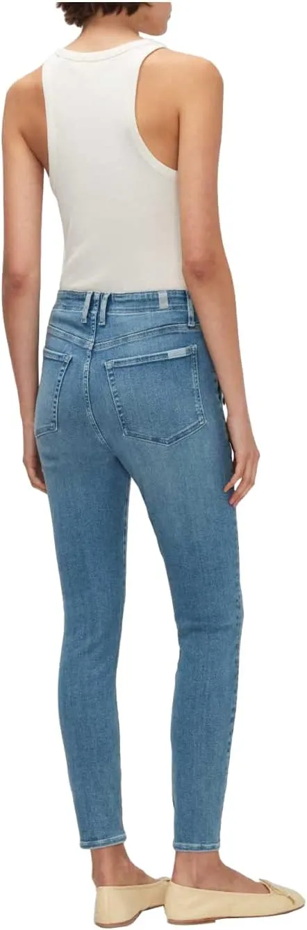 7 For All Mankind Women's Portia Floral Jeans