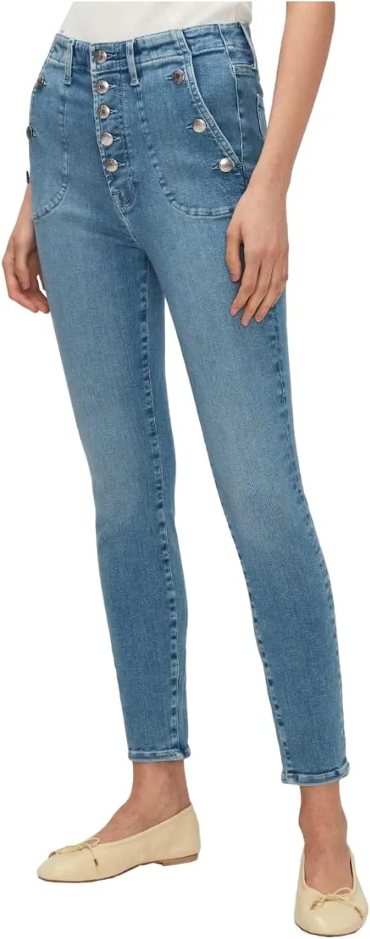 7 For All Mankind Women's Portia Floral Jeans