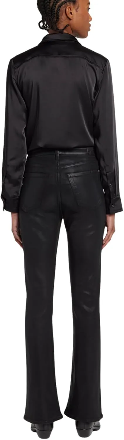 7 For All Mankind Women's Ultra High-Rise Flare Pants