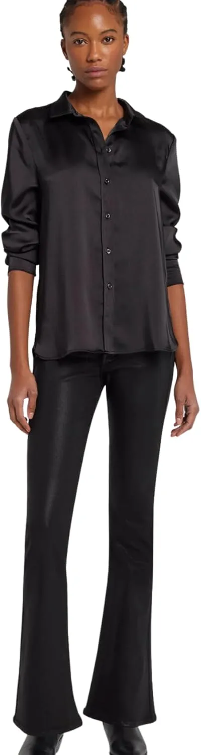 7 For All Mankind Women's Ultra High-Rise Flare Pants