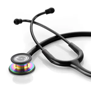 ADC Adscope 608 Convertible Clinician Stethoscope with Tunable AFD Technology, Adult Diaphragm and Adult Bell or Pediatric Diaphragm, 31 inch Length, Iridescent Tactical