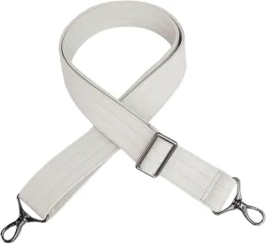 Adjustable Satin Luxe VL Bag Strap - 1.5", Pebble