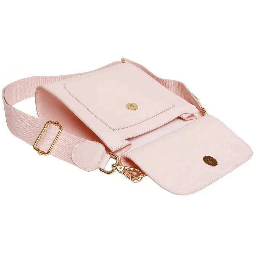 Alice Wheeler London Bloomsbury Crossbody Bag - Pastel Pink
