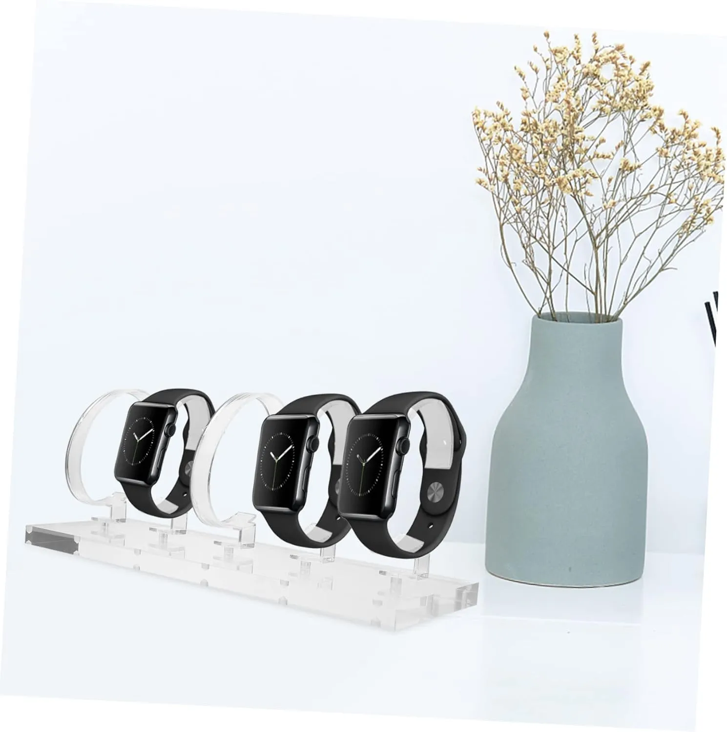 Alipis Classic Acrylic Watch Display Stand Clear Position Rack for Watches Bracelets Organizer for Home Retail Elegant Jewelry Presentation
