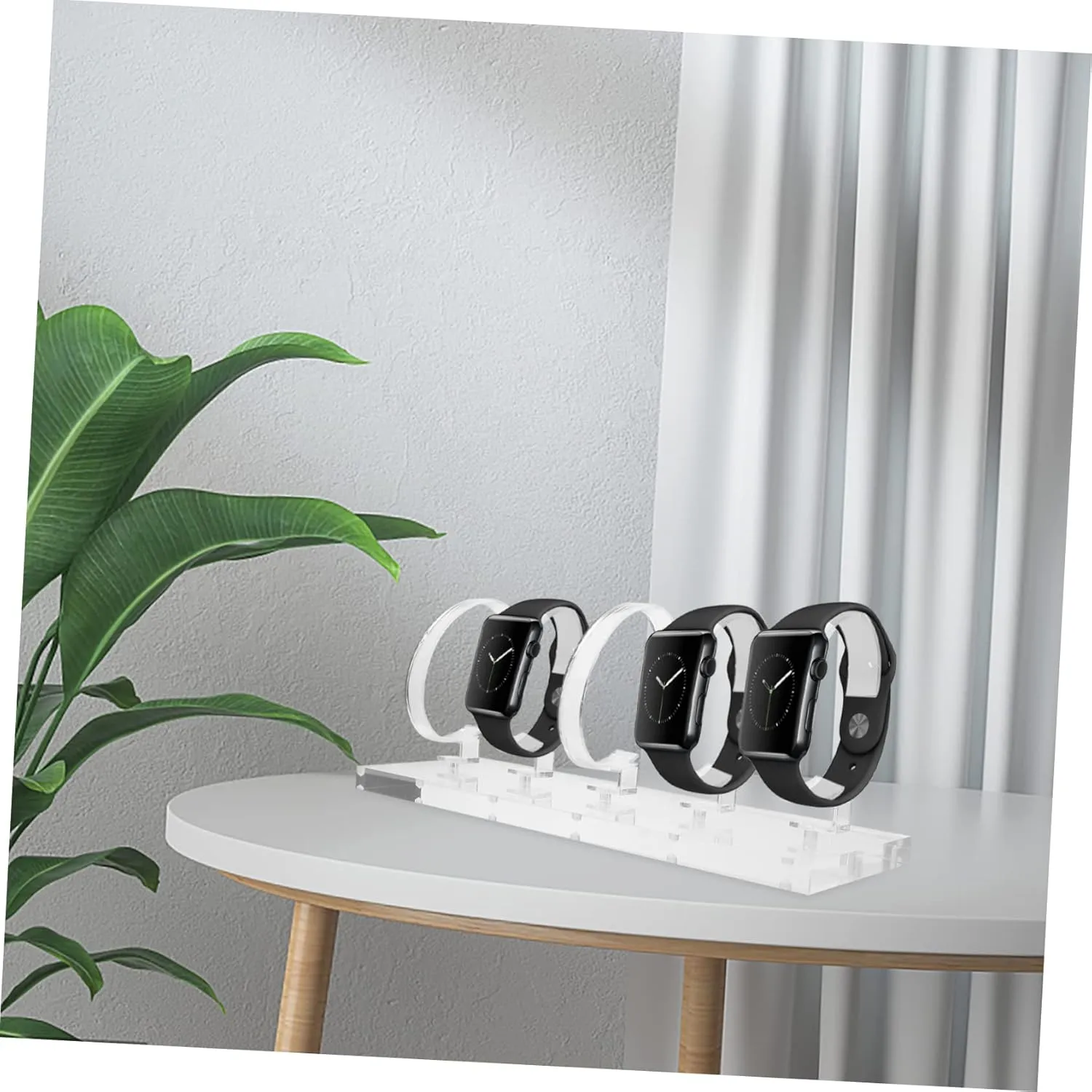 Alipis Classic Acrylic Watch Display Stand Clear Position Rack for Watches Bracelets Organizer for Home Retail Elegant Jewelry Presentation