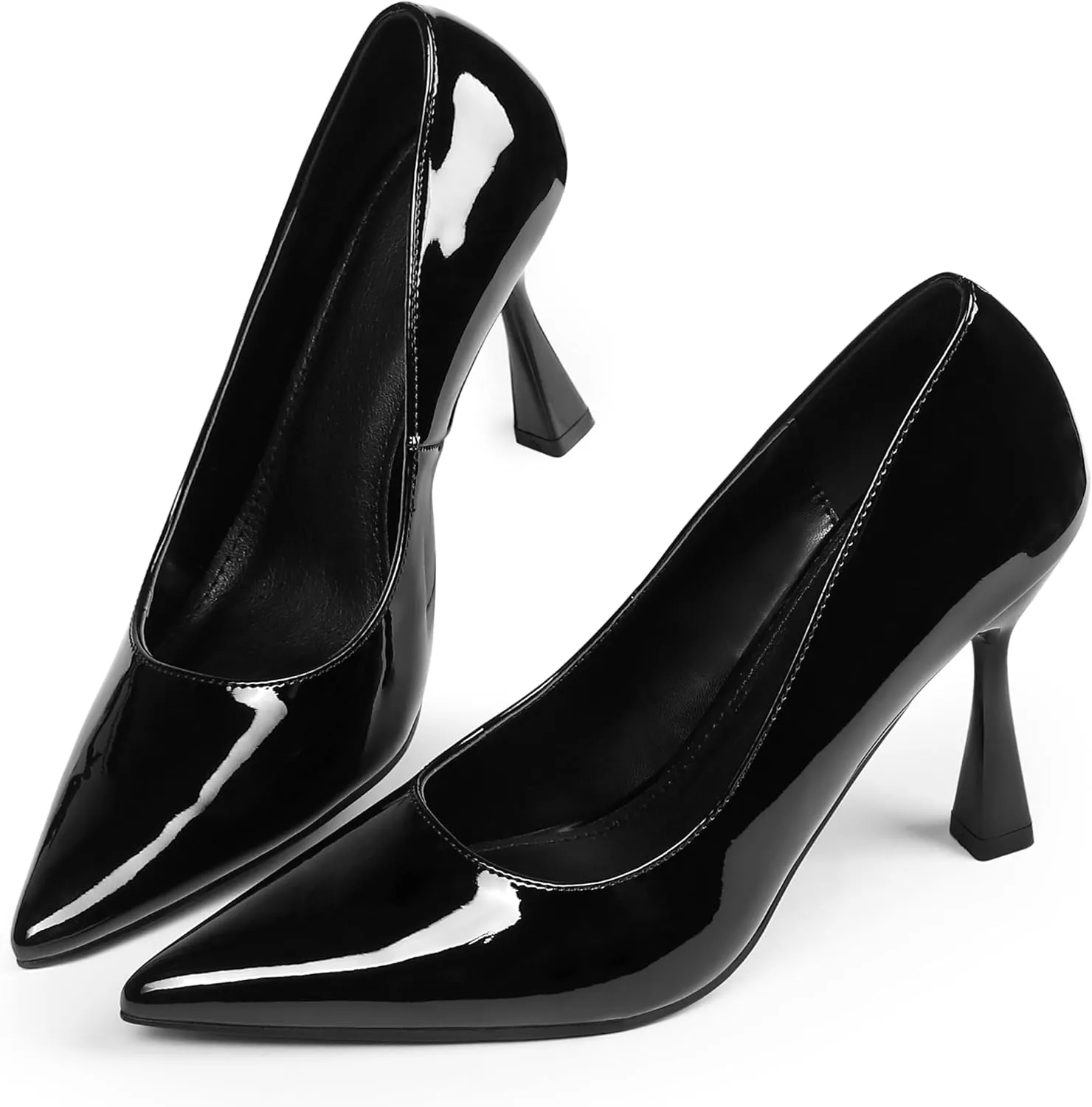 Allegra K Women's Pointed Toe Stiletto Heels Dress Pumps