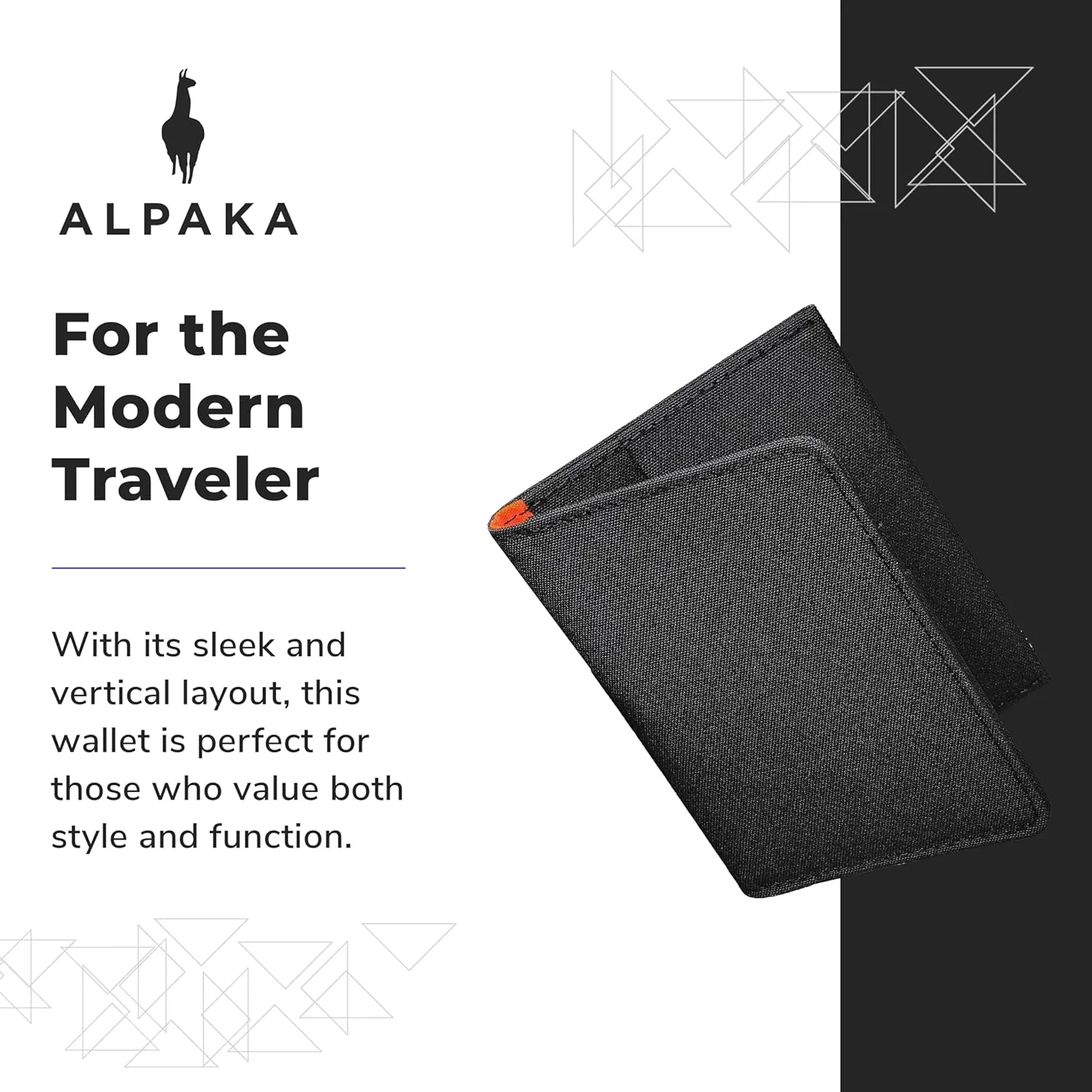 ALPAKA ARK Bifold Wallet - Slim Men's Wallet RFID Card Holder, Compact Design, Multi-Card Slots for 8-10 Cards, Cash Slot, 300D Fabric, Weatherproof fabric, Ideal for Daily Use & Travel - Green