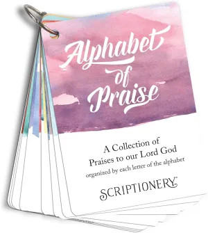 Alphabet of Praise Bible Verse Cards | Mom Gifts | Scripture Cards with Bible Verses | Prayer, Meditation & Devotional Flashcards | Christian Gifts for Women, and Faith-Based Encouragement