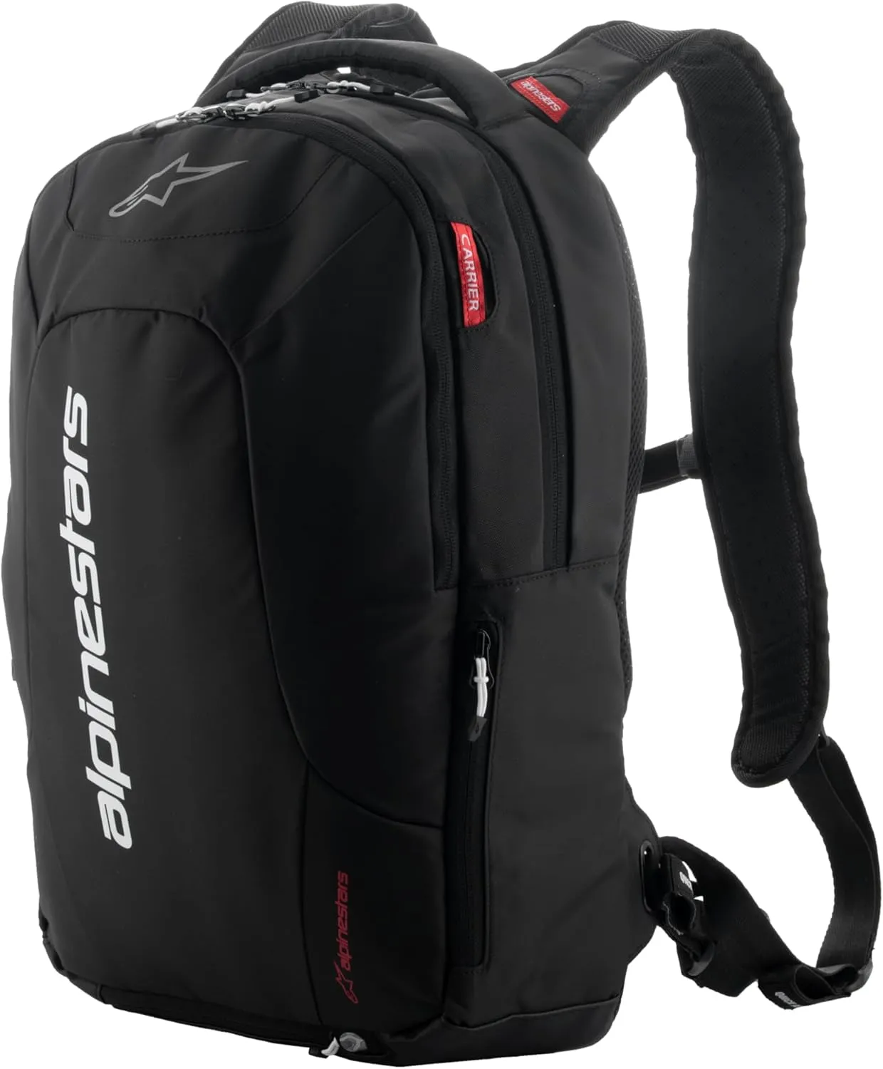 Alpinestars City Hunter V2 Motorcycle Backpack, Waterproof, Lightweight, Ergonomic Design with Padded Laptop Sleeve & Secure Storage for Riders