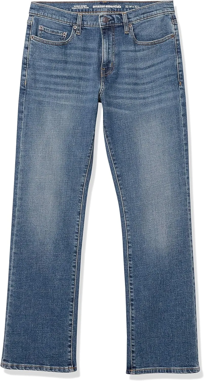 Amazon Essentials Jeans for Men Straight Fit, Bootcut