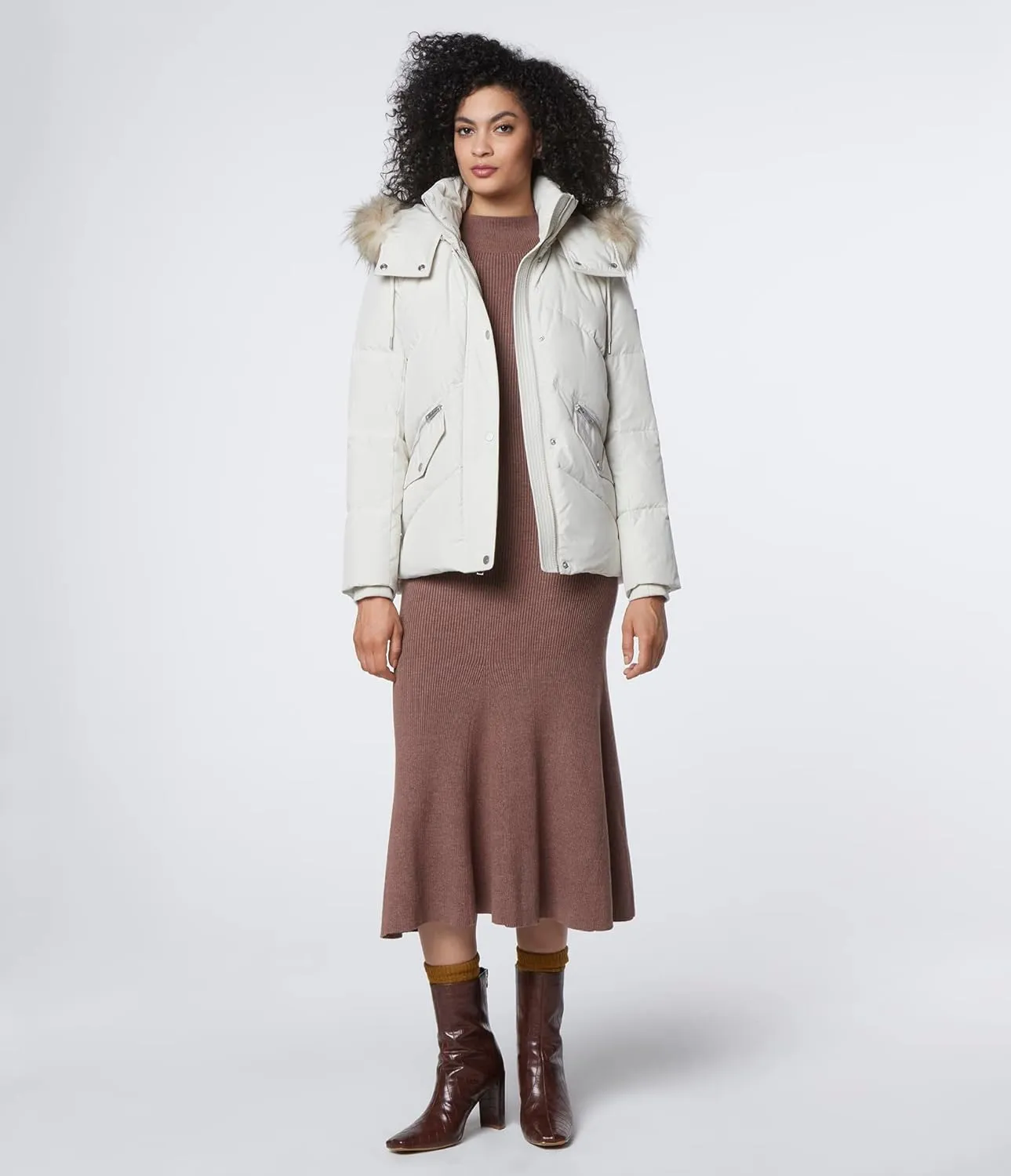 Andrew Marc Women's Daphne Down Puffer Jacket