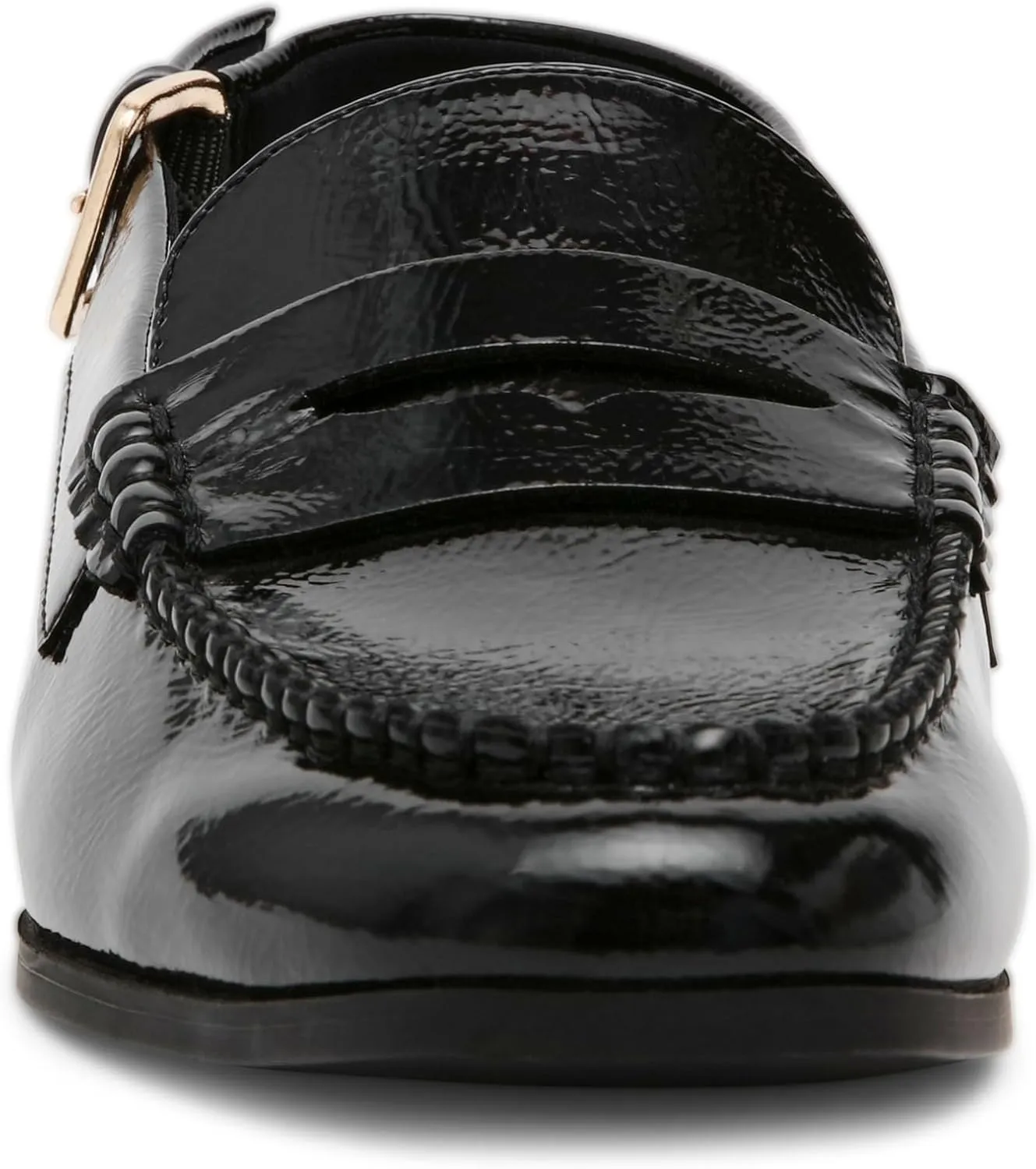 Anne Klein Womens Birdie Patent Penny Slingbacks