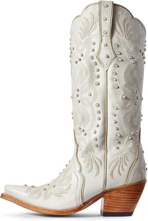 ARIAT Women's WMS Pearl Wht Fashion Boot