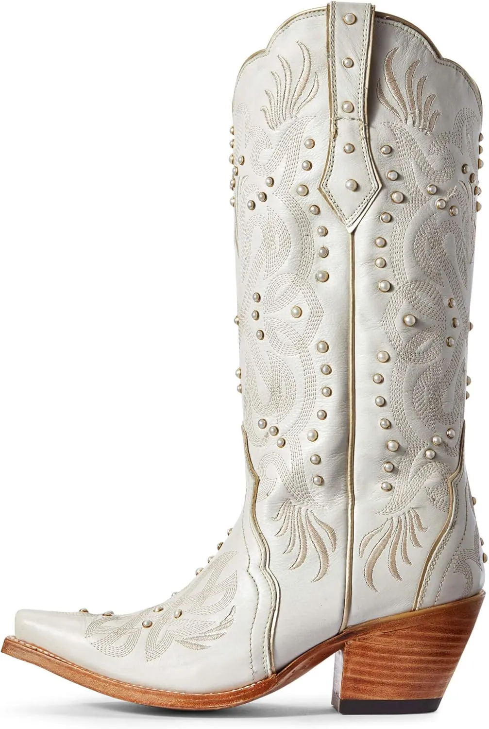 ARIAT Women's WMS Pearl Wht Fashion Boot