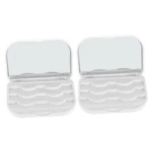 Artificial Eyelash Organizer Eyelash Extensions Storage Box Lightweight Portable for Occasions
