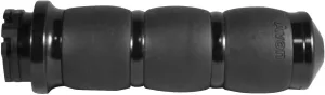 Avon Black Anodized Fly By Wire Velvet Air Cushion Grips for 1981-2011 Harley D