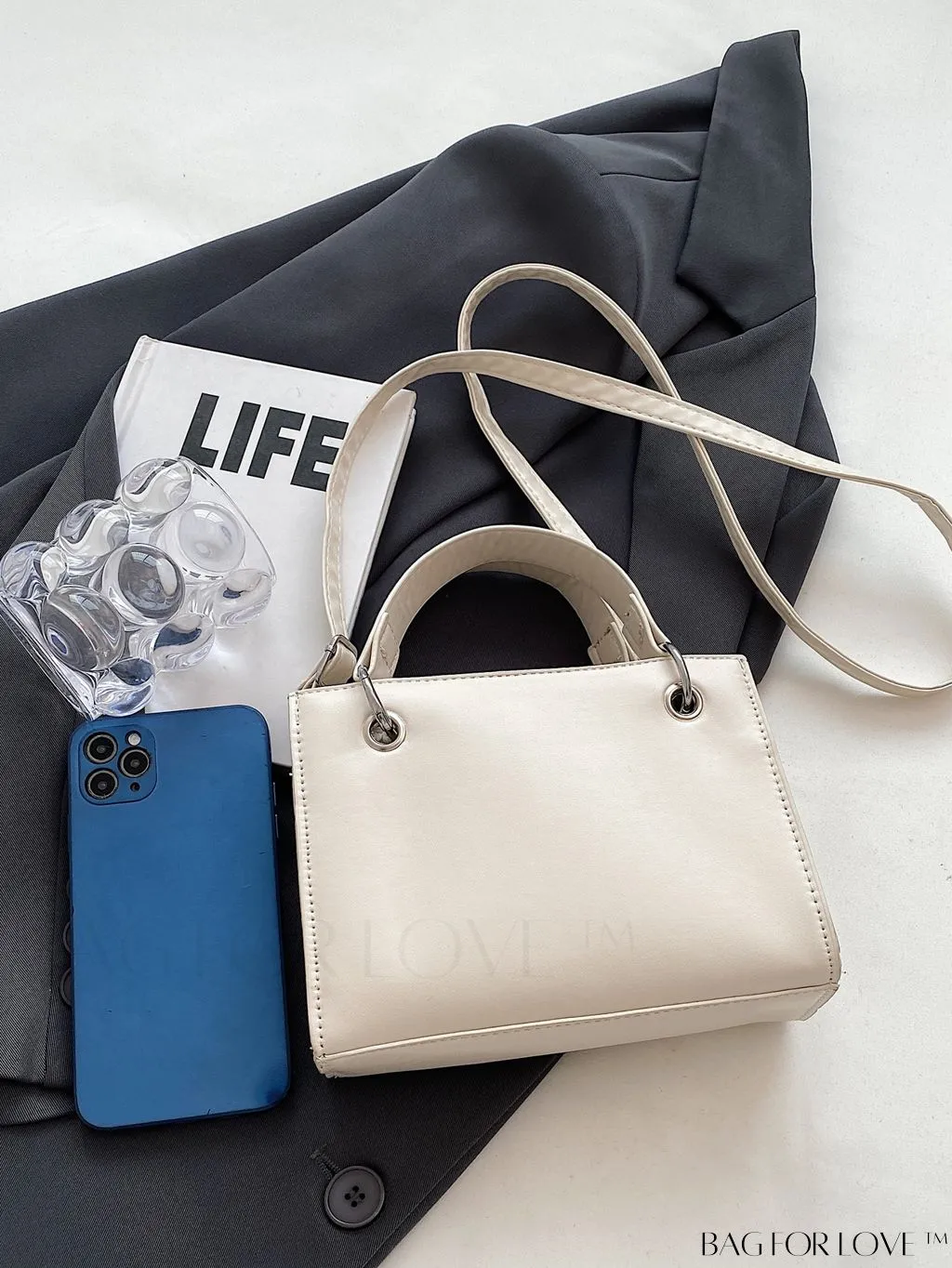 BagForLove - Compact Stylish Handbag, Adjustable Shoulder Strap