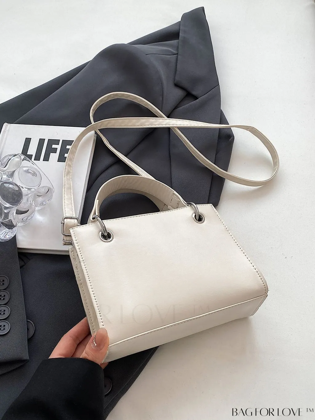 BagForLove - Compact Stylish Handbag, Adjustable Shoulder Strap