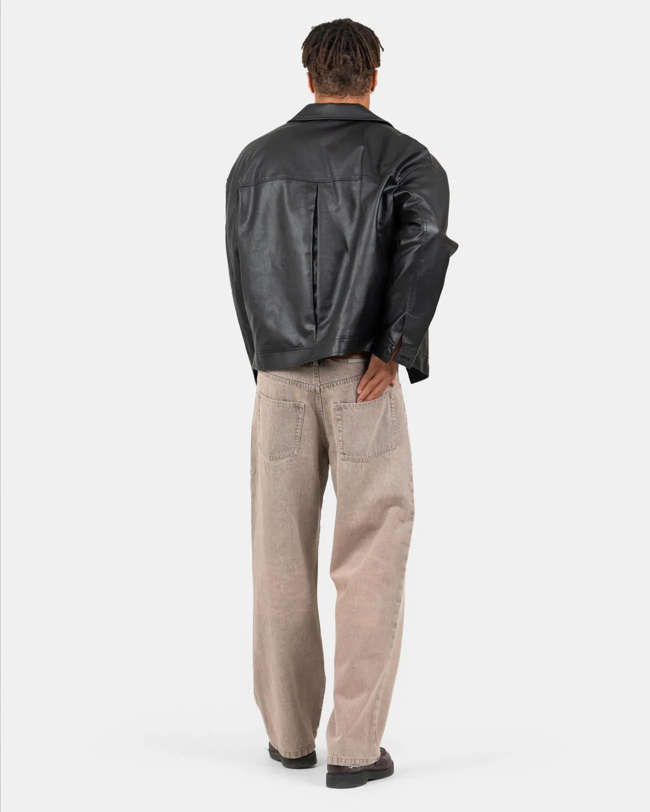 Baggy Denim-Jeans Rose Vintage Wash