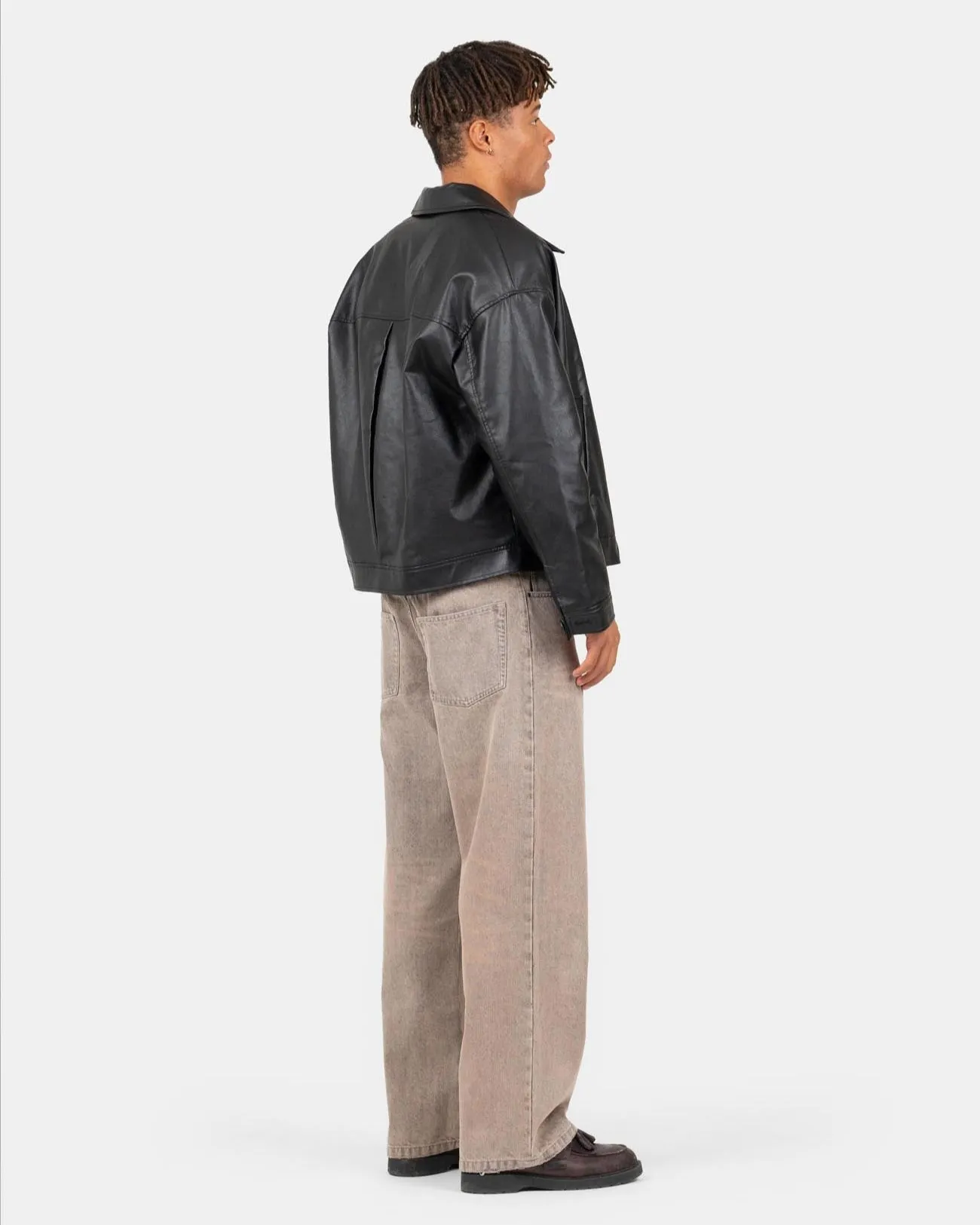 Baggy Denim-Jeans Rose Vintage Wash