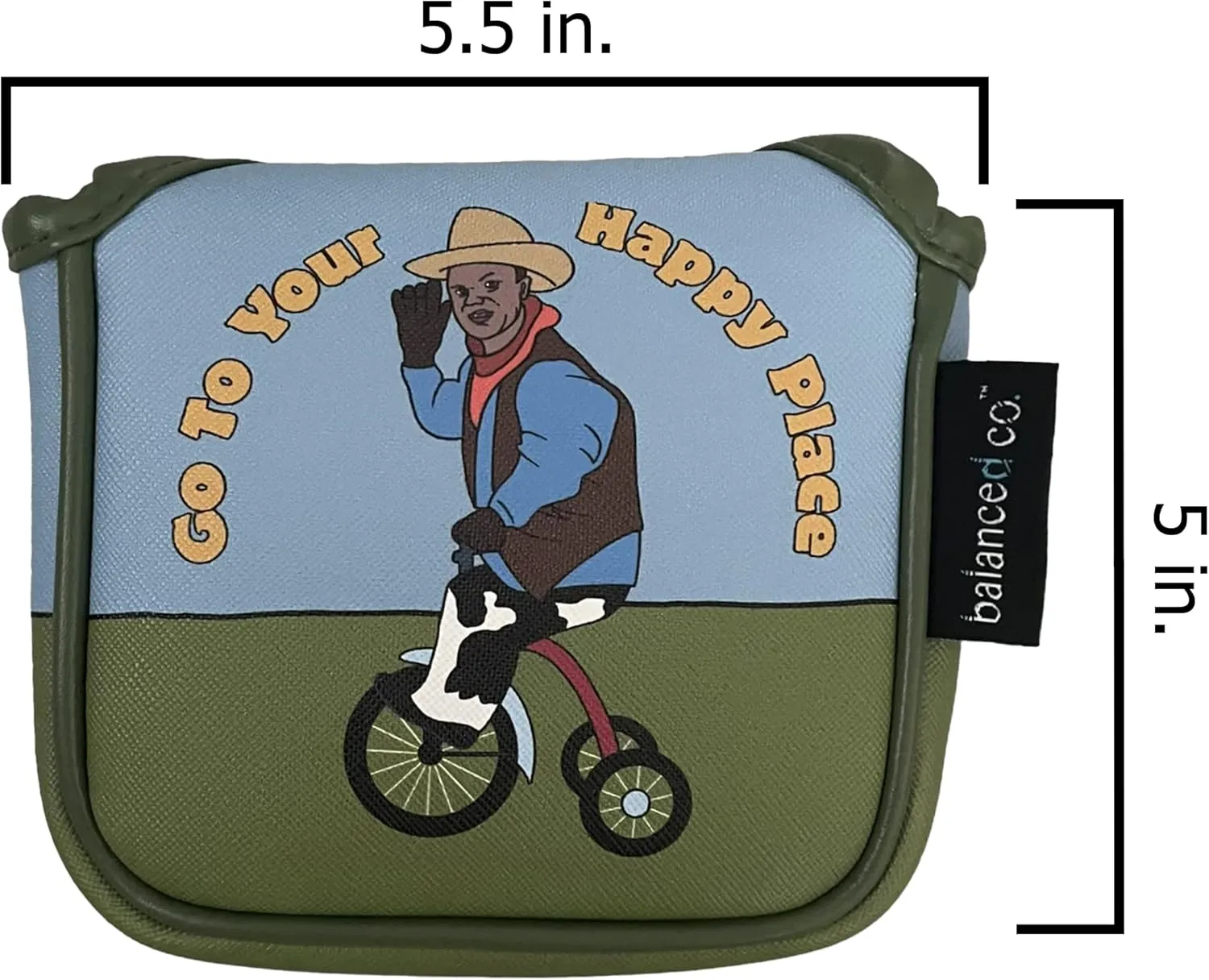 Balanced Co. Funny Golf Putter Headcover