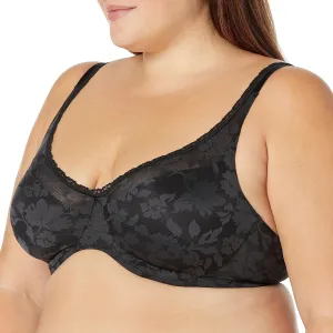Bali Women's Lace Underwire Bra, Passion For Comfort Convertible Bra, Soft Lace Bras