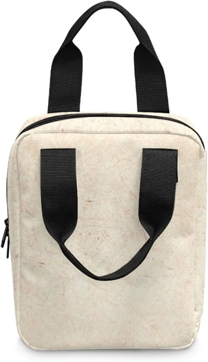 Bible Carrying Cover Scripture Handbag Bible Protective with Handle and Zippered Pocket Church Case for Women