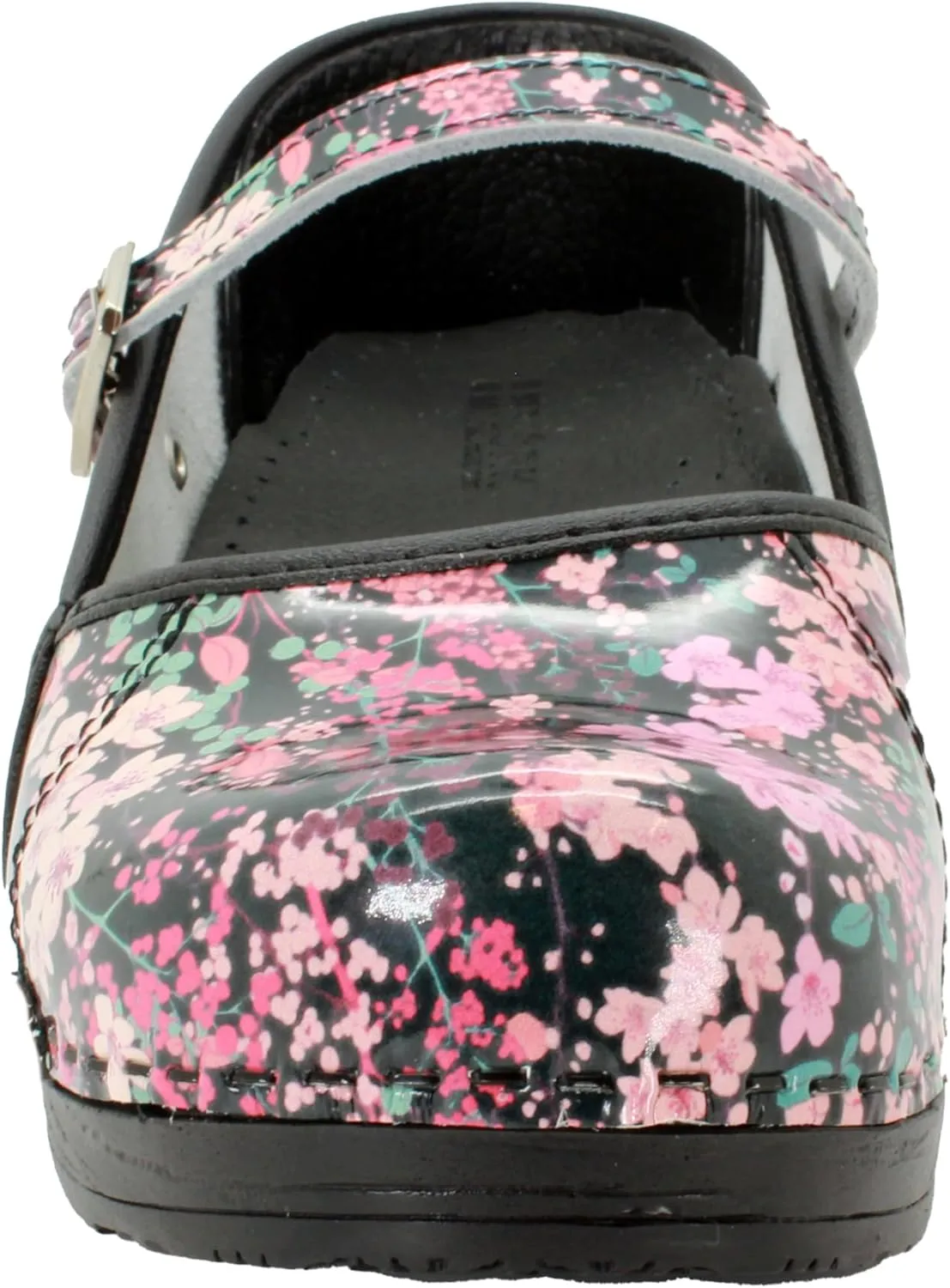 BJORK Swedish Comfort Women's Marcella Mary Jane Leather Clogs