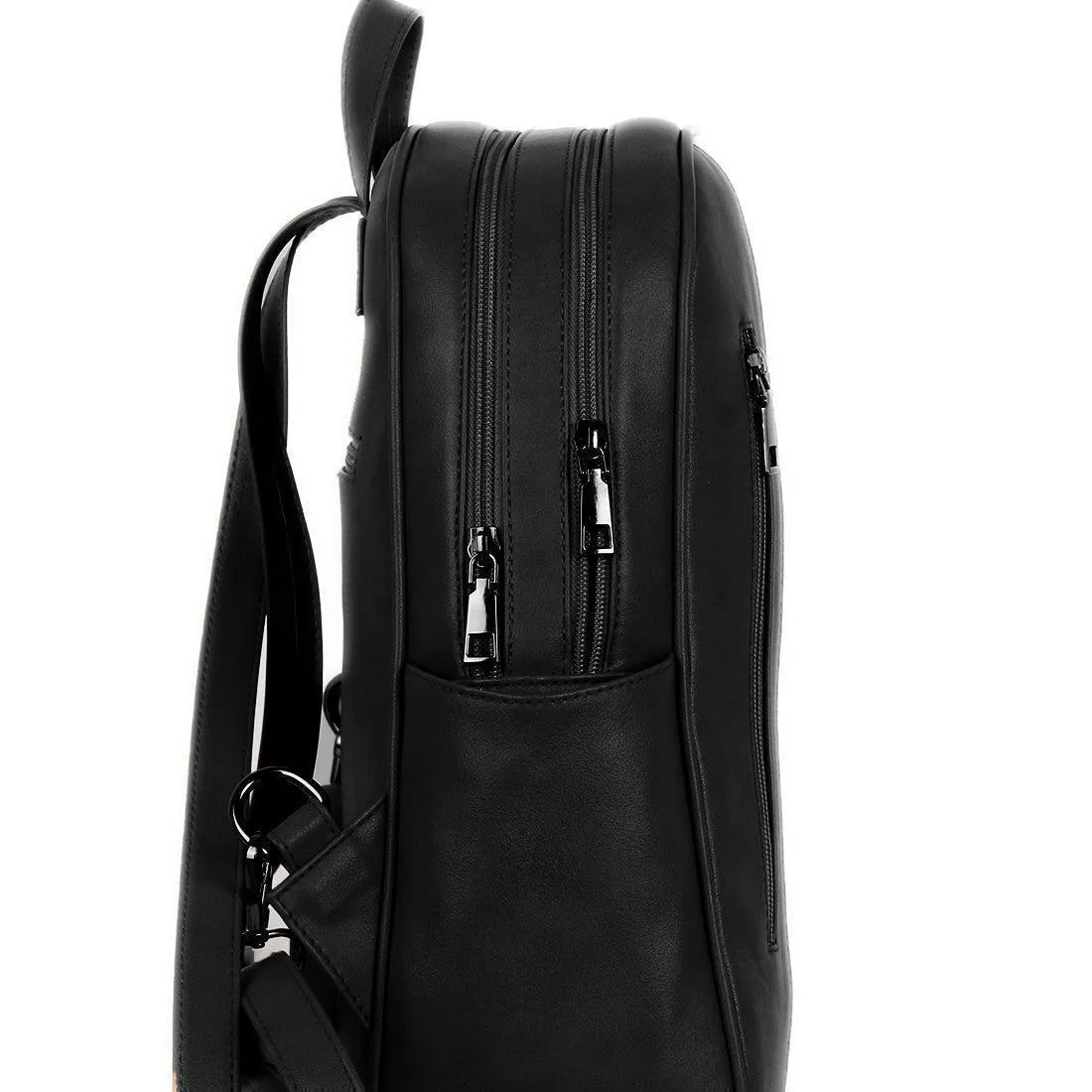 Black Mixed Backpack Dark Pattern